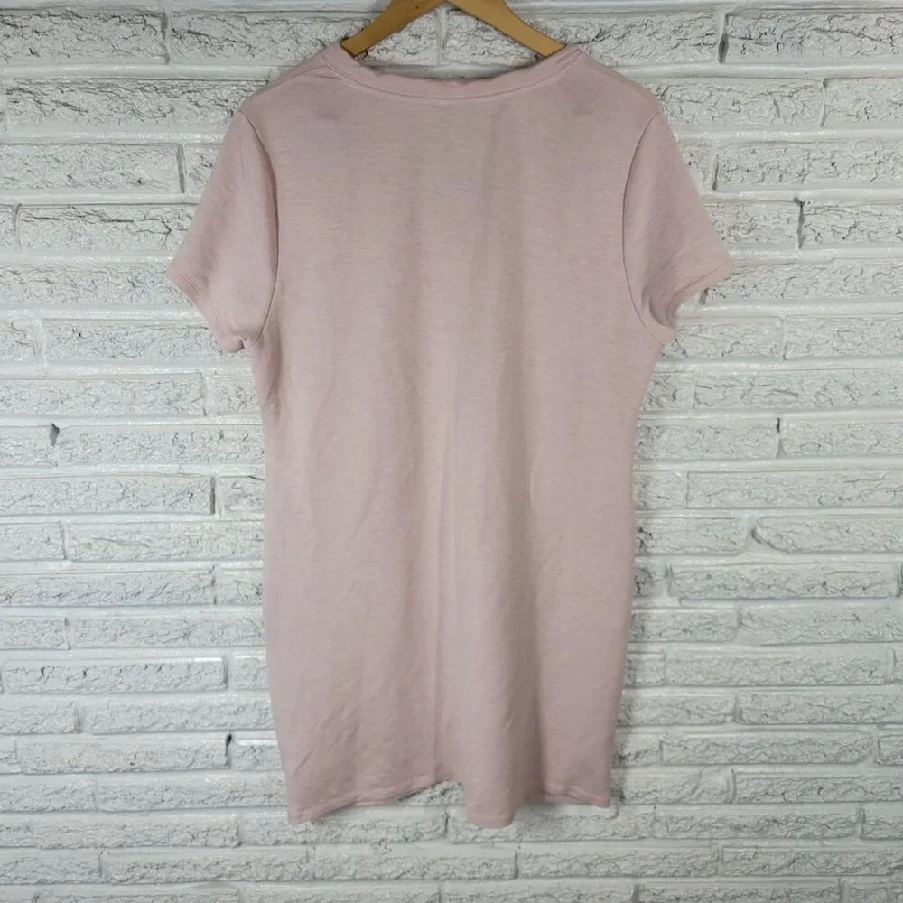 Calvin Klein Womens Swim Cover Up XL Pink Heather Pockets Soft Comfy PIN9E